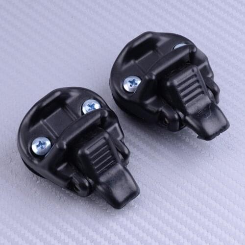 DWCX 2PCS Car Door Window Slide Glass Lock Buckle Hook Clips Fit For Mitsubishi L300 Pajero Montero Mk2 1991-1999