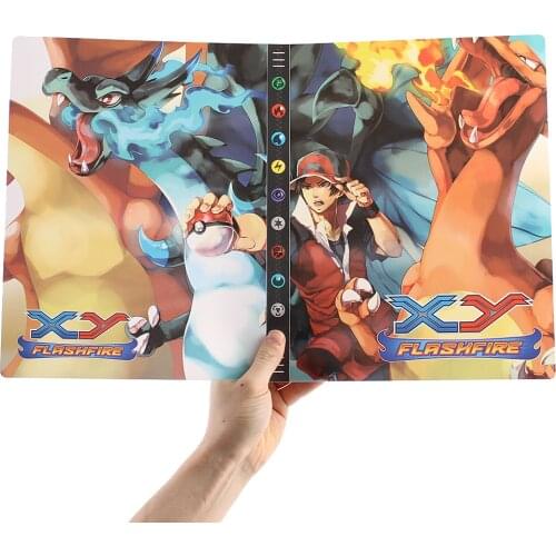 14Styles 432Pcs New Large Holder Album Toys Collection Pokemon Cards Album Book Top Loaded List Toys Gift For Children