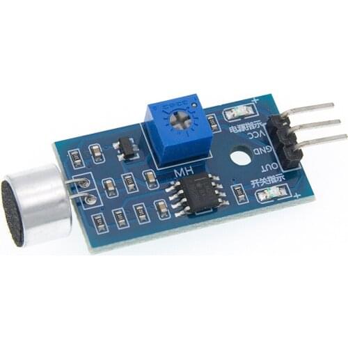 20pcs Wholesale Sound Detection Sensor Module Sound Sensor Intelligent Vehicle