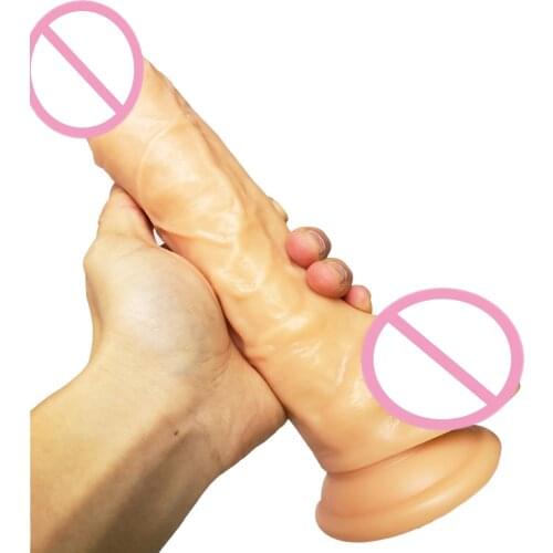 23*4.5CM Big Dildo Soft Penis Long dildos big Dick Anal Butt Suction Cup Dildo for Lesbian Woman Masturbation Gay Sex Toys