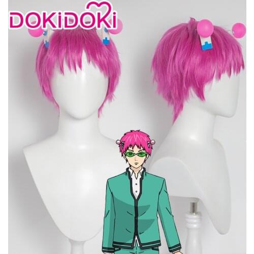 DokiDoki Anime The Disastrous Life of Saiki K. Cosplay Saiki Kusuo Cosplay Wig The Disastrous Life of Saiki K