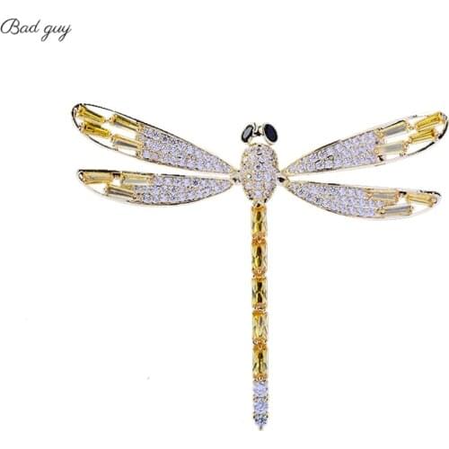 BAD GUY Dragonfly Brooches For Clothes