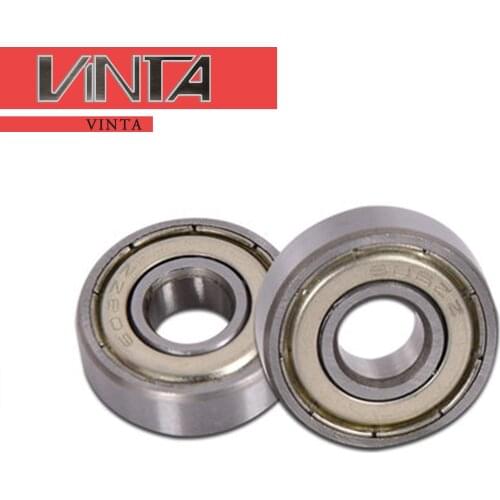 Free Shipping 20pcs 603 604 605 606 607 608 609 Deep Groove Ball Bearing Steel Built-in Rollers 603ZZ Rubber Iron Sealing Ring