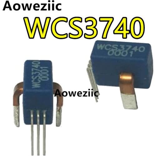 5Pcs WCS3740 0-40A Zero hysteresis Hall magnetic induction linear current sensing element sensitivity 32 mV/A
