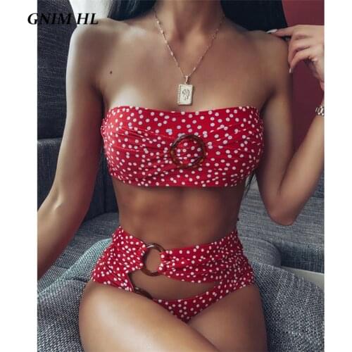 Купальники в горошек GNIM HL China At AliExpress