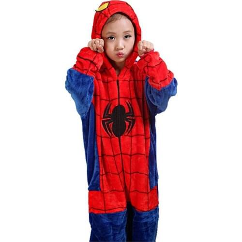 Halloween Party Rabbit Donkey Costume Cosplay Animal Anime Cartoon Kids Boy Girl Spider Onesie Hooded Pajama Bodysuit
