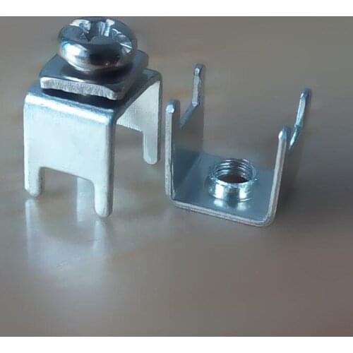 Circuit board welding terminal M4 tapping Crimp terminal Iron terminal connector PCB-7 X100