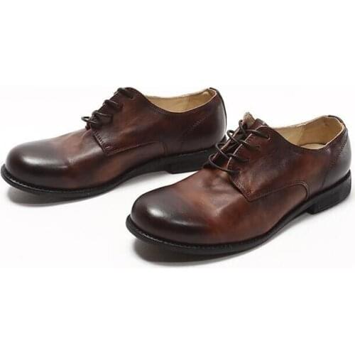 New Fashion Italian Leather Shoes Men Lace Up Wedding Business Formal Shoes Men Oxfords Shoes For Men