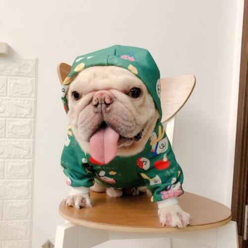 French Bulldog Clothes Autumn Winter Pug Clothing Hoodie Poodle Schnauzer Welsh Corgi Costume Frenchies Dog Outfit Dropshipping