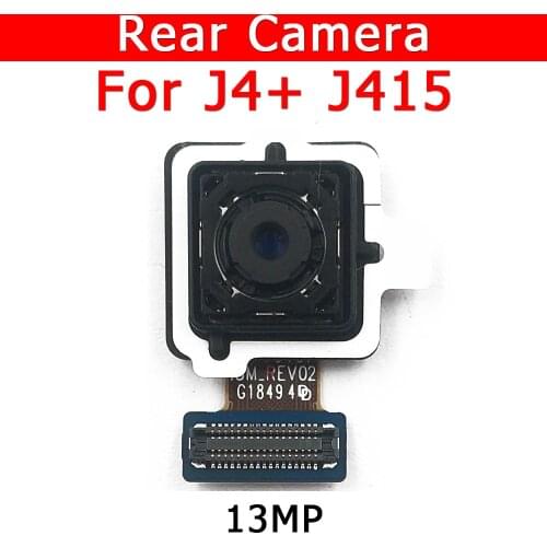 Original Rear Back Camera For Samsung Galaxy J4 Plus J415 Main Camera Module Mobile Phone Accessories Replacement Spare Parts