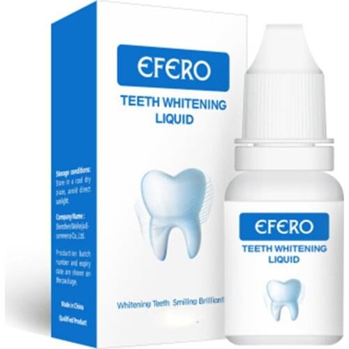 EFERO Teeth Whitening Essence Powder Clean Oral Hygiene Whiten Teeth Remove Plaque Stains Fresh Breath Oral Hygiene Dental Tools