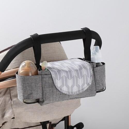 Baby Stroller Accessoris Bag New Cup Bag Stroller Organizer Baby Carriage Pram Buggy Cart Bottle Bag Car Bag