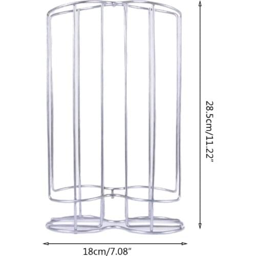 Vertical Coffee Capsule Display Holder for 32 Pieces Cafe Capsules Coffee Pod