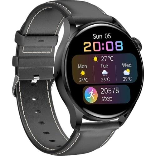W3 Men Smart Watch Bluetooth Call IP68 Waterproof HK3 Women Smartwatch 1.32inch 360*360 HD Full Touch Screen Fitness