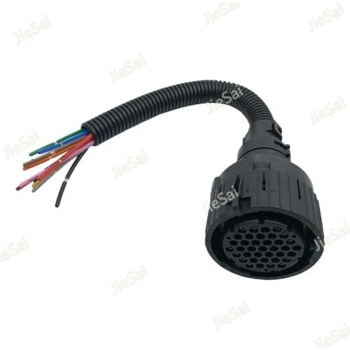 12 Wires Urea Pump Plug Automotive Truck Cable Connector For Yuchai
