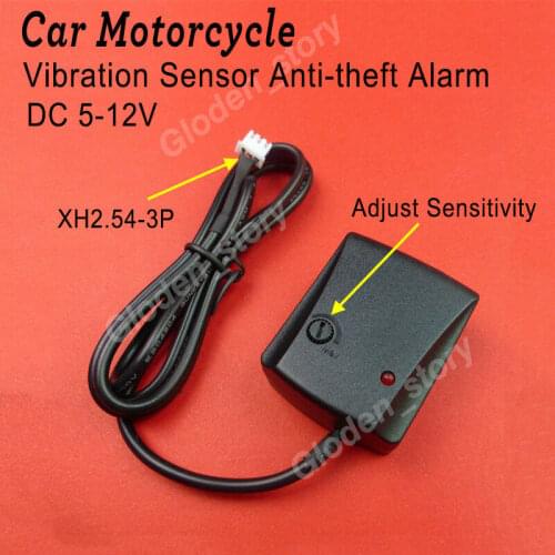 DC 5V-12V Anti-theft Security Alarm System Burglar Alarm for Bike Motorcycle Car