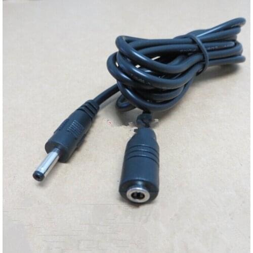 DC3.5 DC Power Plug Extension Cord 3.5 1.35 Male to Female 1.5m Round Wire 20PCS