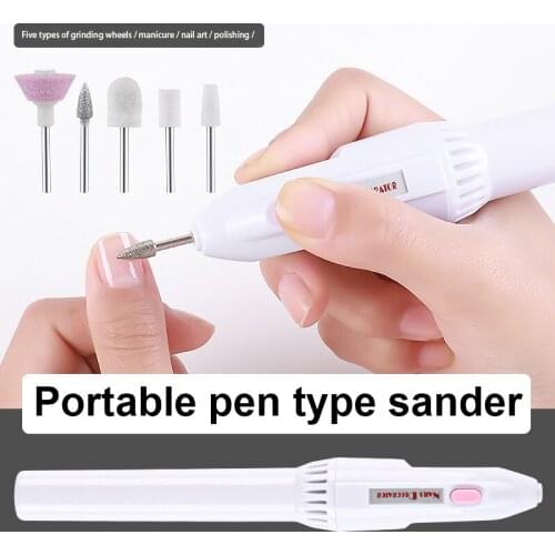 Electric Nails Drill Manicure Machine Kit With Polishing Head For Pedicure Nail File Tool Polishing Machine Nail Art Tools Set