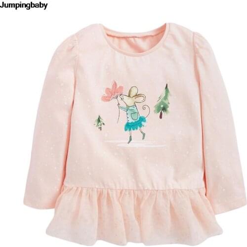 Jumpingbaby Girls' Printed T-Shirts