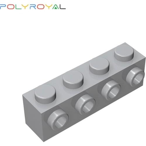 Building Blocks accessories DIY 1x4 Single side with transfer bump brick 10PCS Particles Technic Parts Moc Toy Gift 30414