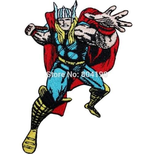 3.5" Thunder Superhero & Movie TV Series Costume Embroidered Emblem applique iron on patch