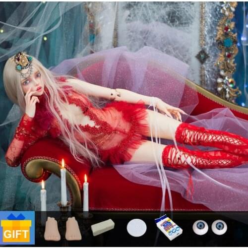 Sylvia doll 1/3 Doll BJD Toys MSD girls Resin Toys for Children Friends Surprise Gift