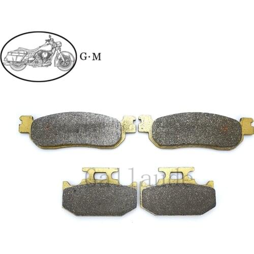 Motorcycle Front / Rear Brake Pads For YAMAHA XT225WE 1997-2003 XT250 Serrow 2005-2020 XT250X 2006-2017 XG250 Tricker 2004-2018