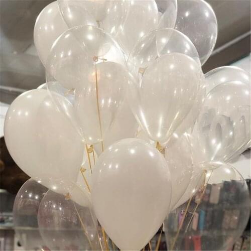 5/10/12/18/36 inch Clear Balloons Transparent Latex Balloons Helium Globals Wedding Party Supplies Brithday Party Decoration