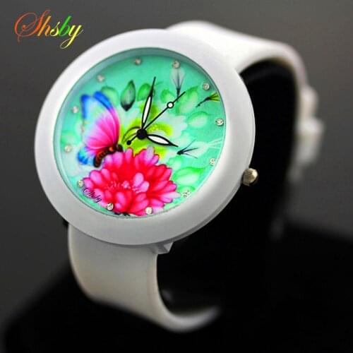 Shsby More design casual watch woman and girl quartz watch silicone watch women dress watches