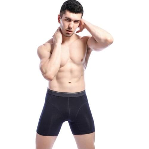 3pcs/lot Cotton Underwear Men Boxer Plus Size High Quality Short Pant for Man Fitness Mens Underpants Boxershorts homme