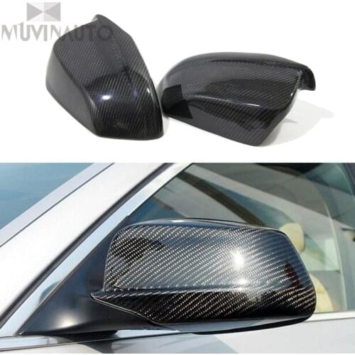 Carbon Fiber Rear View Mirror Cover For BMW 5 Series F10 Car Styling Rearview Mirror Sticker For BMW F10 520 525li Accessories