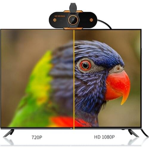 G32B USB 2.0 Computer PC Web Camera Online Video 1080P HD- Webcam with Microphone