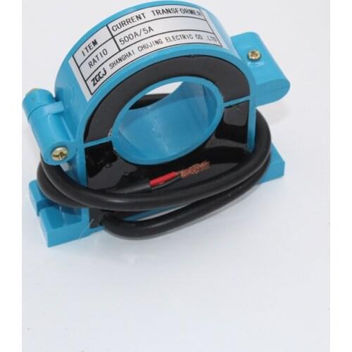 500A/5A Clamp retractable AC current transformer 500A AC split core CT ampere transformer