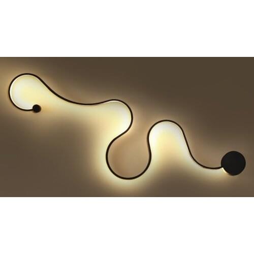[YGFEEL] LED Wall Lamp Modern Bedroom Beside Lamp Study Reading Lighting Wall Light Living Room Creative Decoration Wall Sconces
