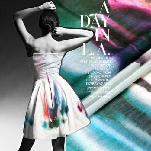 140cm wide 13.5mm silk linen white silk chiffon fabric for dress shirt clothes