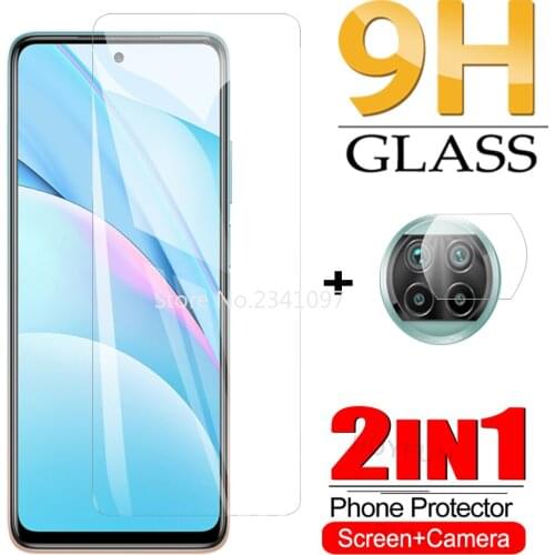 2-IN-1 Screen + Camera Glass For Xiaomi 10t Pro screen Protector On For xiaomi 10t lite xiaome screen Lens Tempered Glass 9H