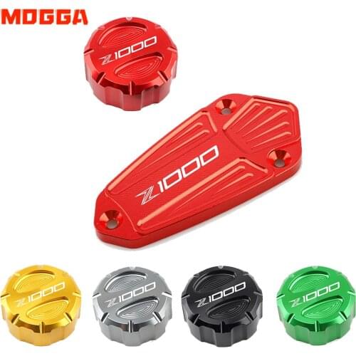 For KAWASAKI Z1000 Z1000R 2011-2019 2020 Motorcycle CNC Accessories Front & Rear brake Fluid Cylinder Master Reservoir Cover Cap