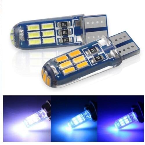 Car Led T10 6SMD Turn Signal Interior Light License Plate Light Low Consumption Light