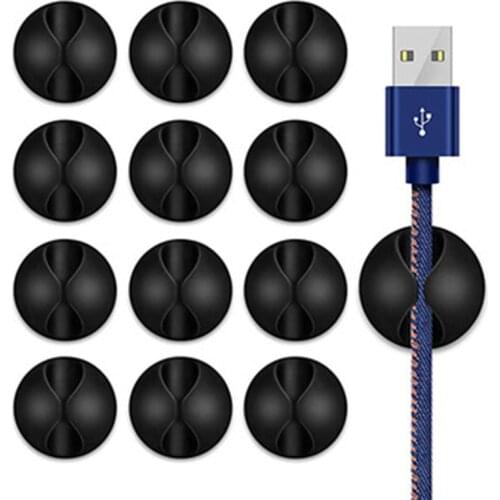 Cable Winder Glue Cable Organizer Phone Computer Charging Wire Retainer Earphone Headphone Powerbank Speaker TV Line Car Holder