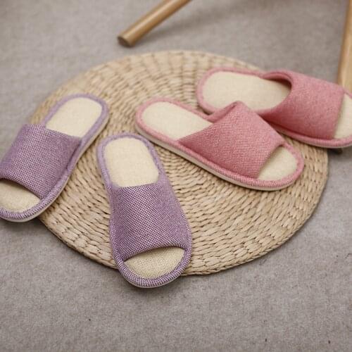 2019 New Spring Summer Kids Cloth Slippers Waterproof Non-slip Home Breathable Slippers Women Couple Parents Soft Indoor Shoes