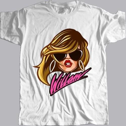 New t shirt black tops for men WILLAM BELLI RUPAUL DRAG RACE T SHIRTS MEN fashion tee-shirt male summer tops