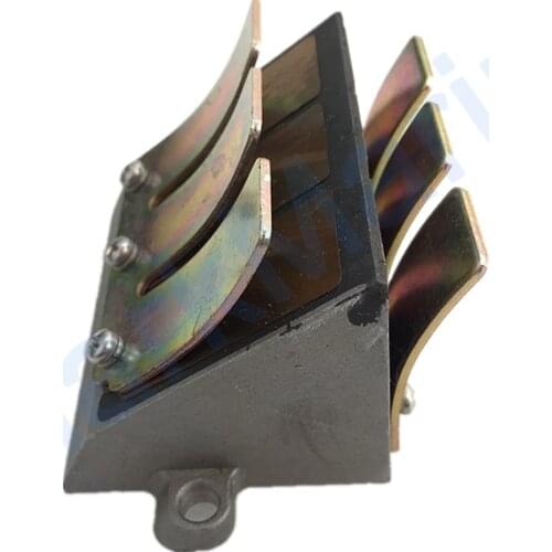 Reed valve assembly for YAMAHA 25 / 50 / 60 / 70HP outboard PN 6H2-13610-00