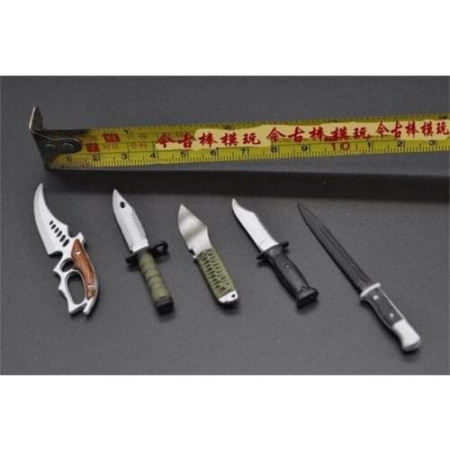 Hot Sales 1/6th World Classic Dagger Knife Special Army Soldier M9 Tactical Model For Usual Doll Figures