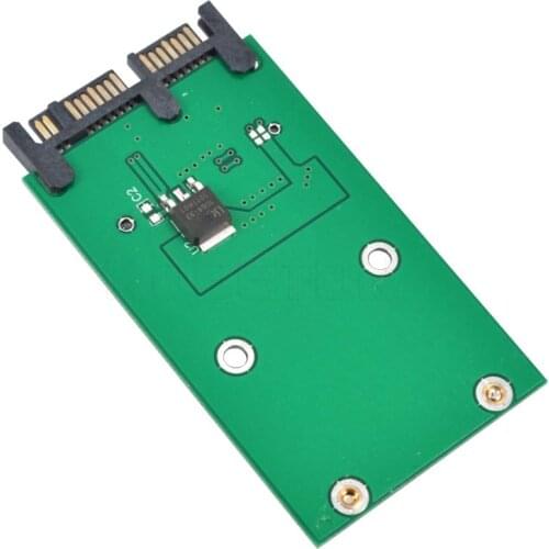 Kebidumei 5mm msata to MSata PCI-E Express SSD 1.8 to 2.5 Micro SATA HDD Converter Mini sata solid state drive adapter