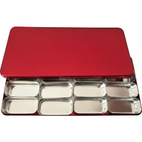 16Slot Dental box Bur File Holder Block for Sterilizer Case Disinfection Endo Box