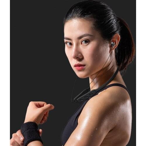 Magnetic Wireless Bluetooth 5.1 Earphones Running Music Headset Neckband Sports Earbuds Earphones With Noise Cancelling