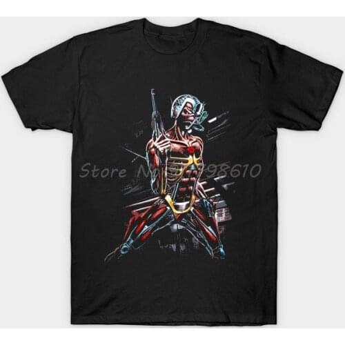 Men t-shirt The Maiden Tshirt Women T Shirt Men Cotton Tees Streetwear Harajuku
