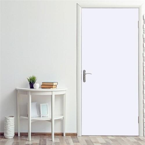 Simple Life Design Wallpaper On The Door Nordic Style Home Renovation Decor Living Room Cafe Office Self Adhesive Door Stickers
