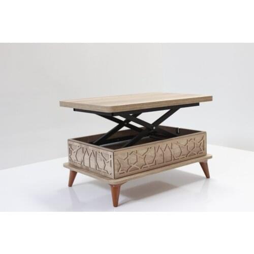 New Trend 2021Akıllı Magic Coffee Table 3 Kadameli Flip Alaska