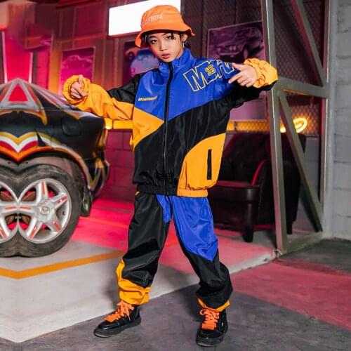 Autumn ChildrenS Jazz Dance Costumes Boys Hip-Hop Street Performance Costumes Handsome Drum Catwalk Show Clothes Tide DWY2616